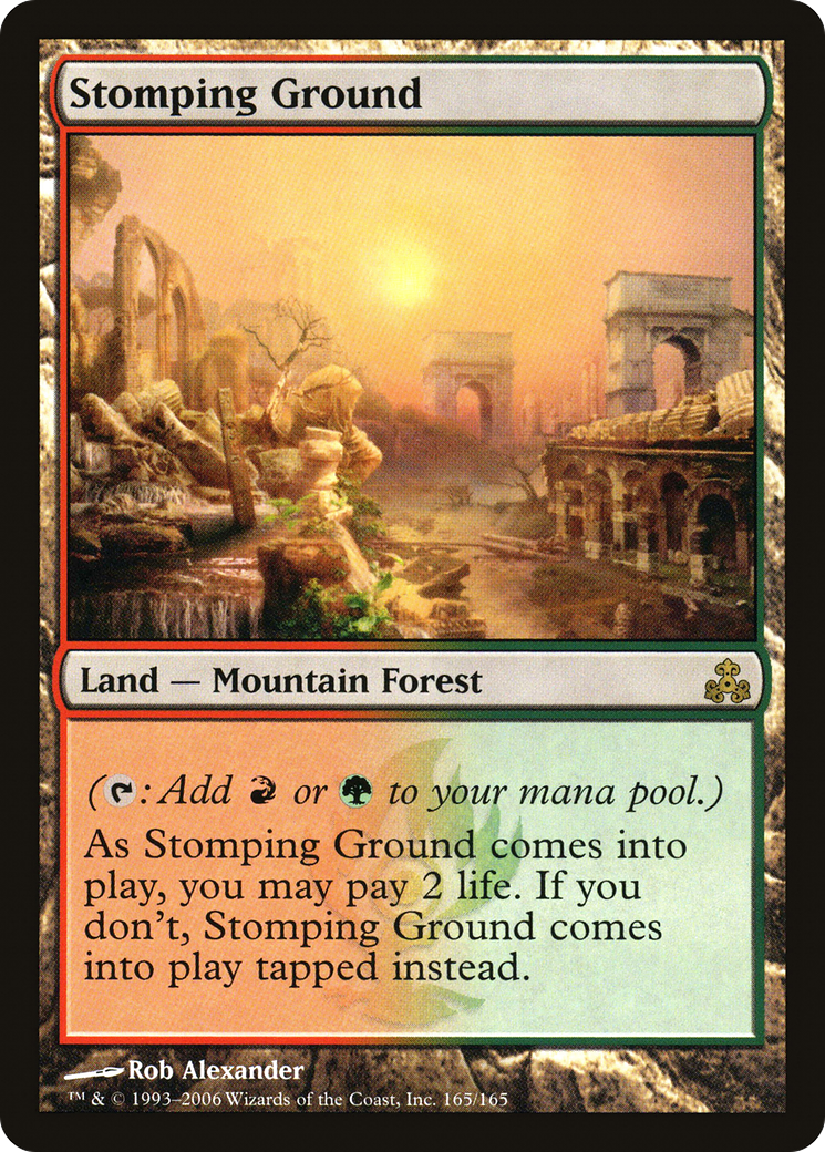 Stomping Ground (GPT-165) [Guildpact] MTG Single Wizards of the Coast