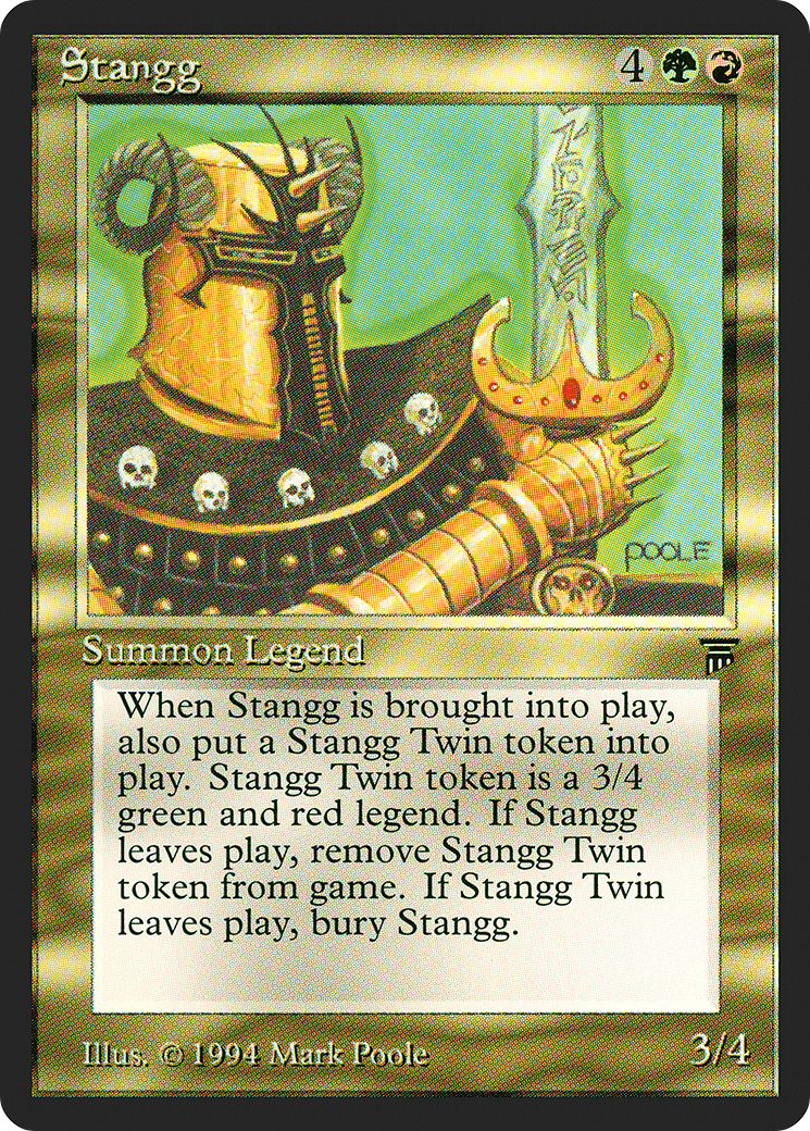 Stangg (LEG-260) [Oldschool] Legends MTG Single Wizards of the Coast