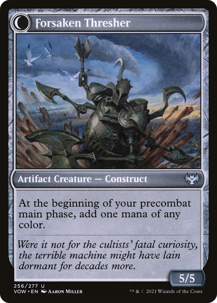 Foreboding Statue (VOW-256) [Innistrad: Crimson Vow] Foil MTG Single Wizards of the Coast