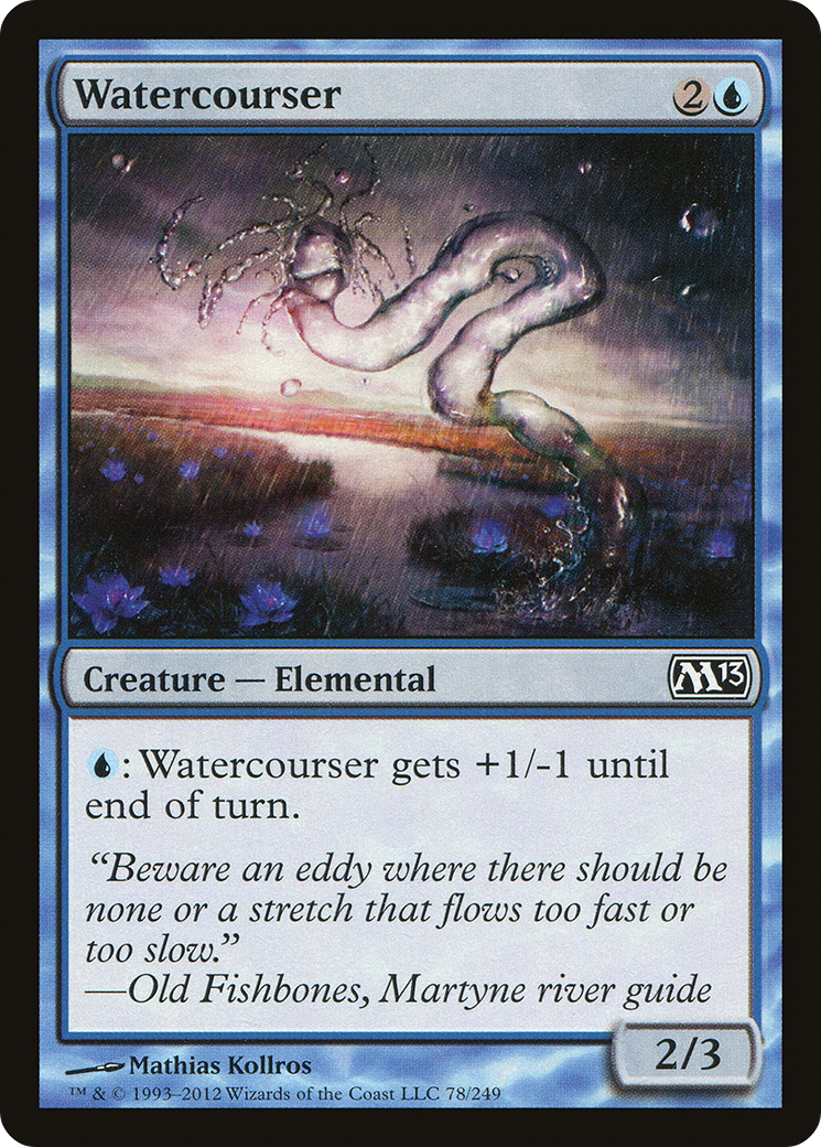Watercourser (M13-078) [Magic 2013] Foil MTG Single Wizards of the Coast
