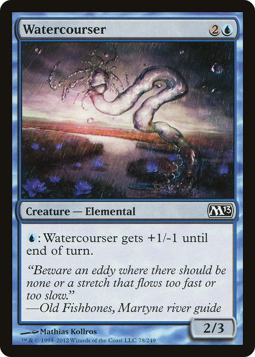 Watercourser (M13-078) [Magic 2013] Foil MTG Single Wizards of the Coast