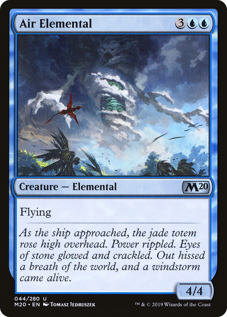 Air Elemental (M20-044) [Core Set 2020] MTG Single Wizards of the Coast