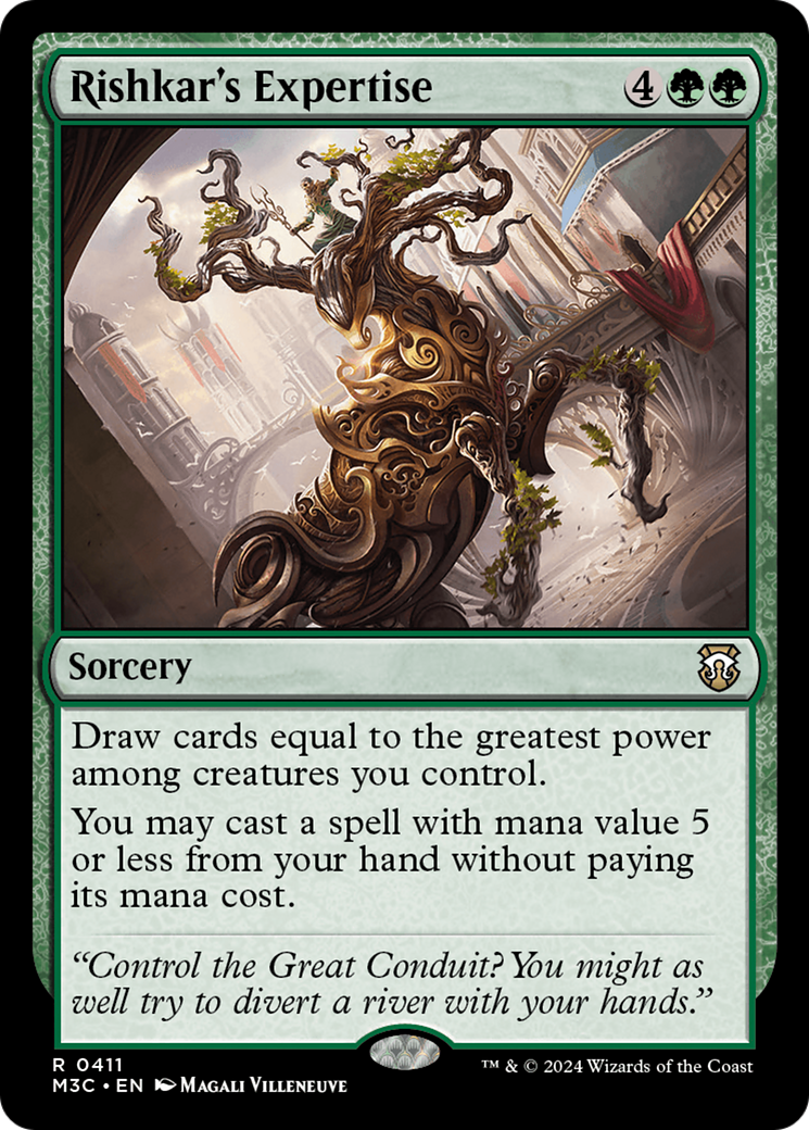 Rishkar's Expertise (M3C-411) [Modern Horizons 3 Commander] MTG Single Wizards of the Coast