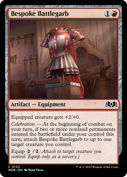 Bespoke Battlegarb (WOE-122) [Wilds of Eldraine] MTG Single Wizards of the Coast