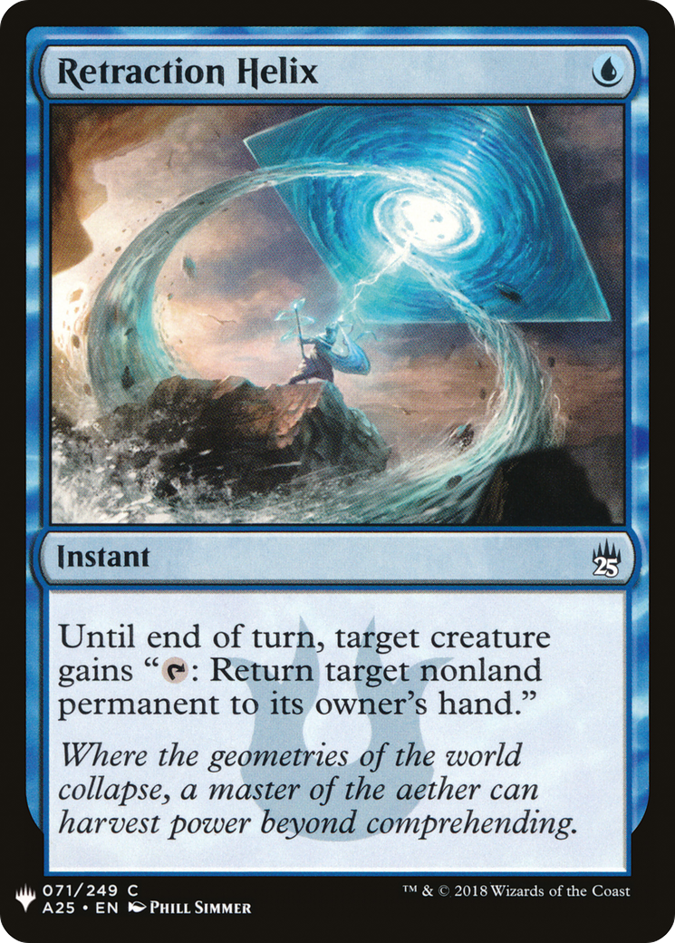 Retraction Helix (LIST-A25-71) [Mystery Booster] The List MTG Single Wizards of the Coast