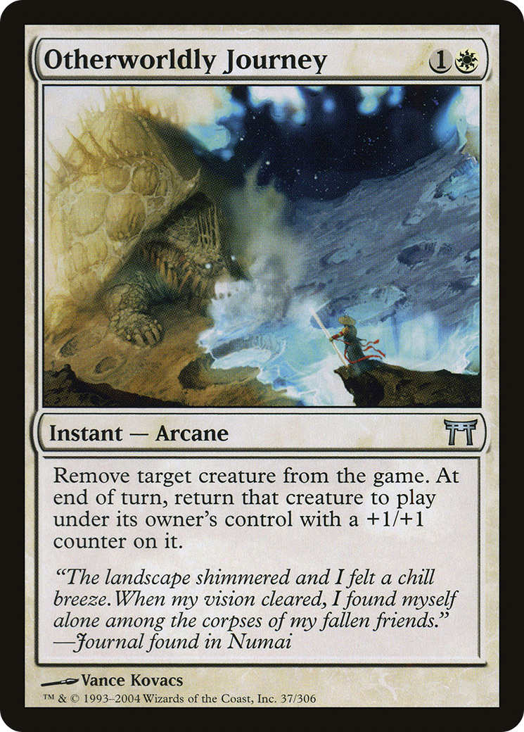 Otherworldly Journey (CHK-037) [Champions of Kamigawa] Foil MTG Single Wizards of the Coast