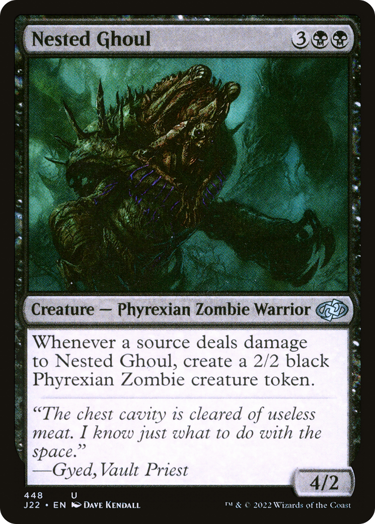 Nested Ghoul (J22-448) [Jumpstart 2022] MTG Single Wizards of the Coast
