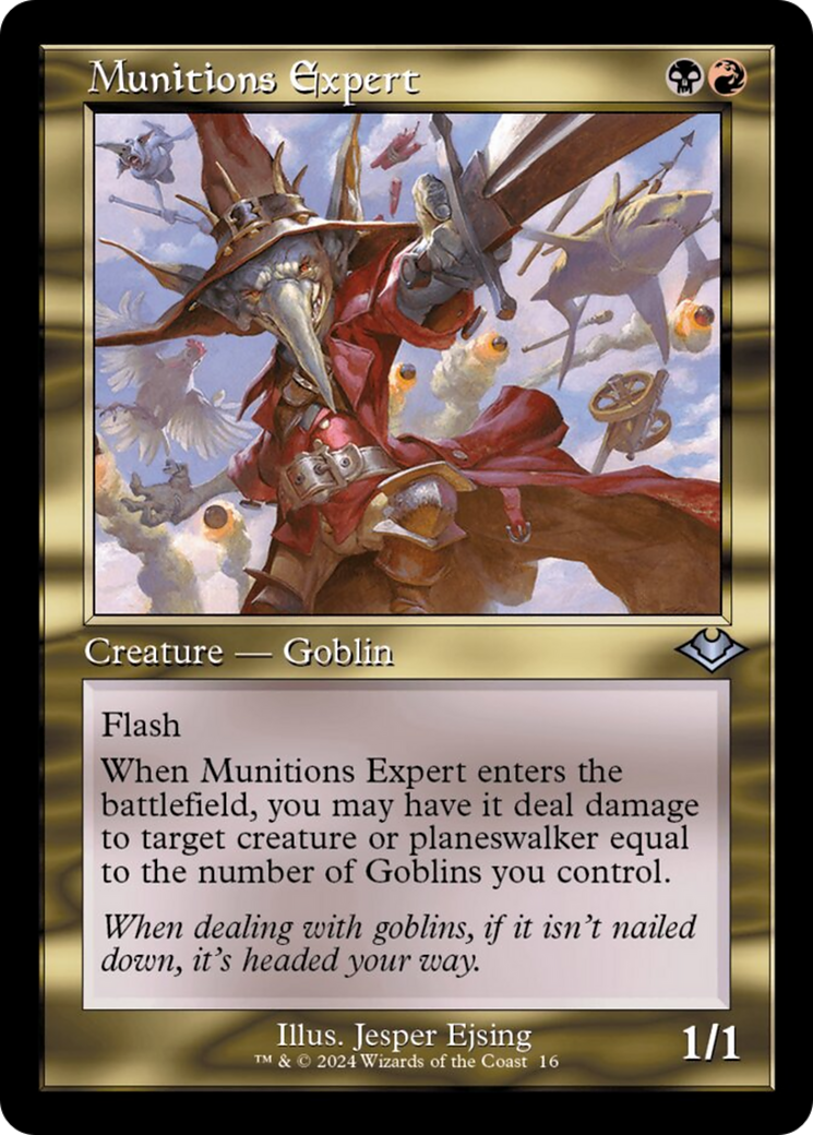 Munitions Expert (MH1-016) [Modern Horizons 2 Timeshifts] Foil MTG Single Wizards of the Coast