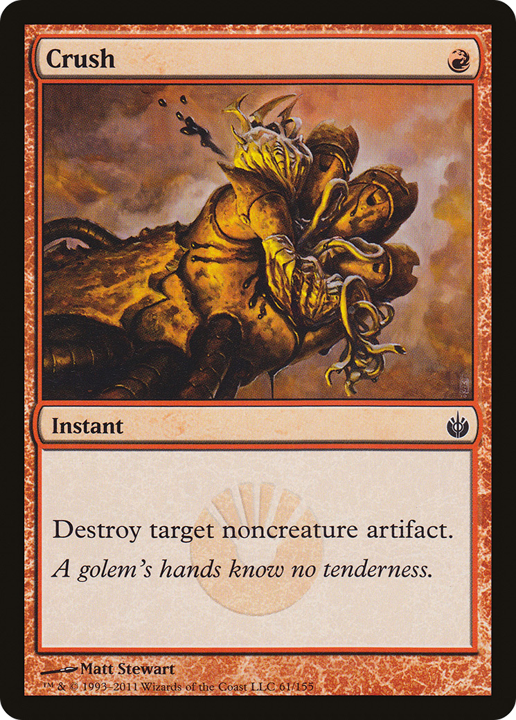 Crush (MBS-061) [Mirrodin Besieged] MTG Single Wizards of the Coast