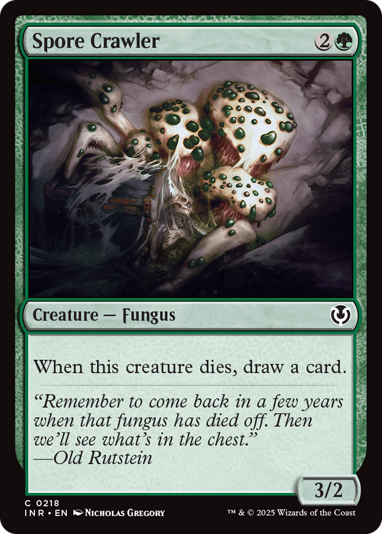Spore Crawler (INR-218) [Innistrad Remastered] Foil MTG Single Wizards of the Coast