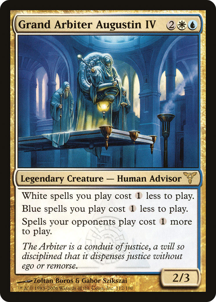 Grand Arbiter Augustin IV (DIS-112) [Dissension] MTG Single Wizards of the Coast