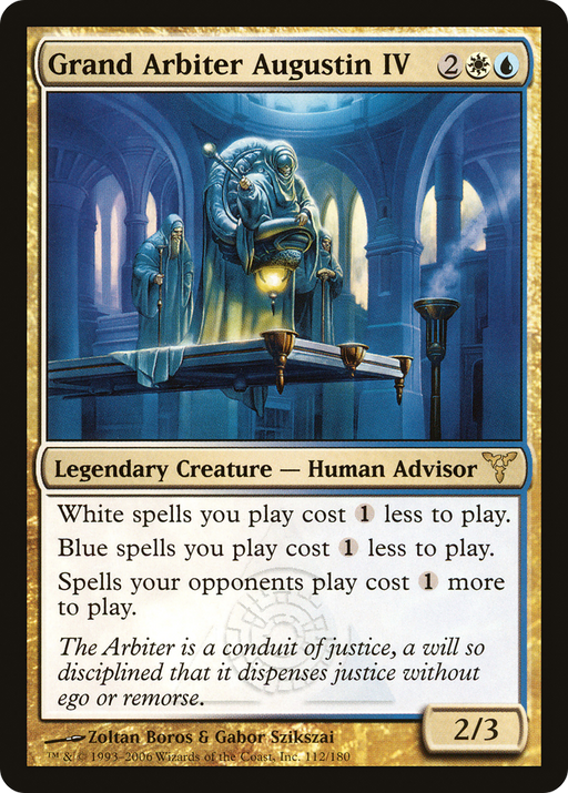 Grand Arbiter Augustin IV (DIS-112) [Dissension] Foil MTG Single Wizards of the Coast