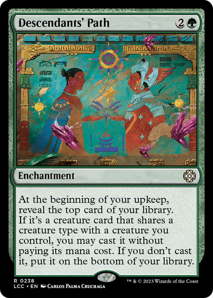 Descendants' Path (LCC-238) [The Lost Caverns of Ixalan Commander] MTG Single Wizards of the Coast