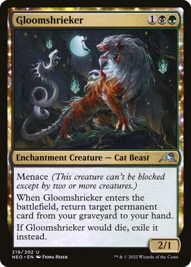 Gloomshrieker (NEO-219) [Kamigawa: Neon Dynasty] MTG Single Wizards of the Coast