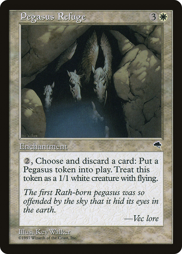 Pegasus Refuge (TMP-035) [Tempest] MTG Single Wizards of the Coast