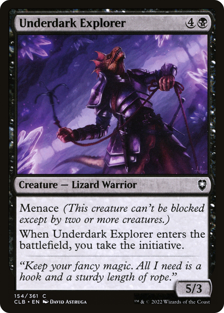 Underdark Explorer (CLB-154) [Commander Legends: Battle for Baldur's Gate] MTG Single Wizards of the Coast