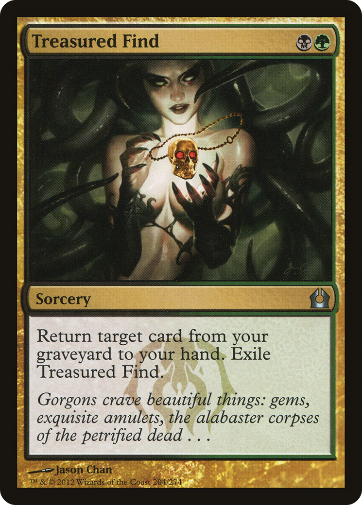 Treasured Find (RTR-204) [Return to Ravnica] Foil MTG Single Wizards of the Coast