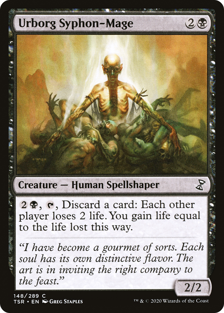 Urborg Syphon-Mage (TSR-148) [Time Spiral Remastered] MTG Single Wizards of the Coast