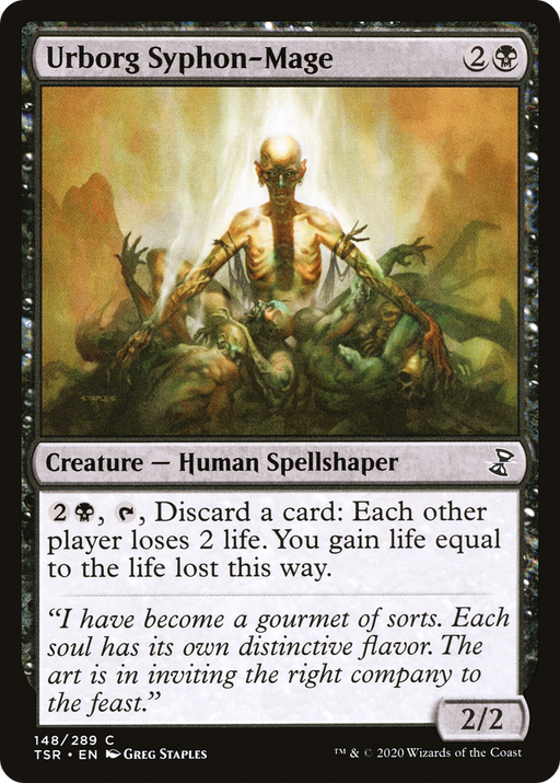 Urborg Syphon-Mage (TSR-148) [Time Spiral Remastered] MTG Single Wizards of the Coast