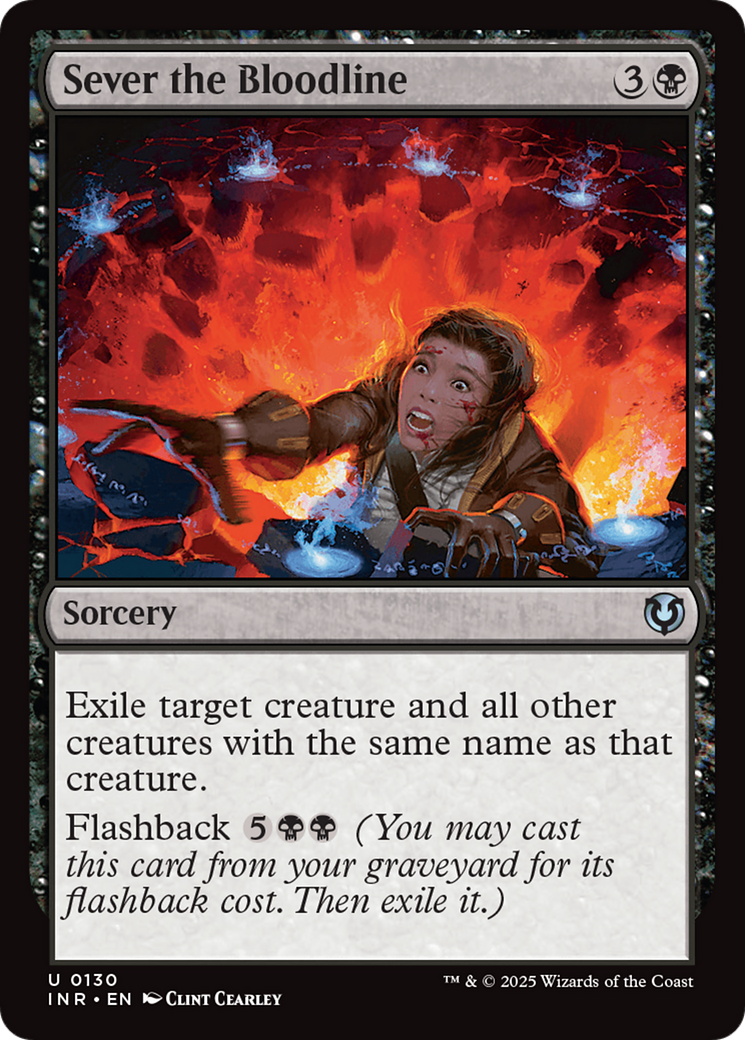 Sever the Bloodline (INR-130) [Innistrad Remastered] Foil MTG Single Wizards of the Coast