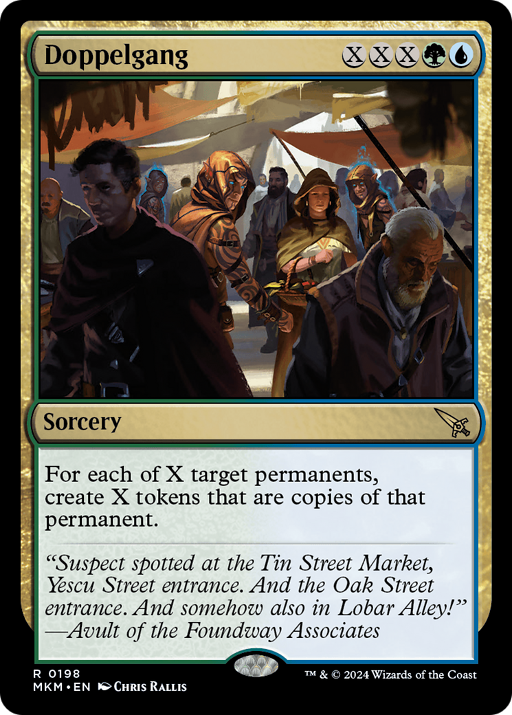 Doppelgang (MKM-198) [Murders at Karlov Manor] Foil MTG Single Wizards of the Coast