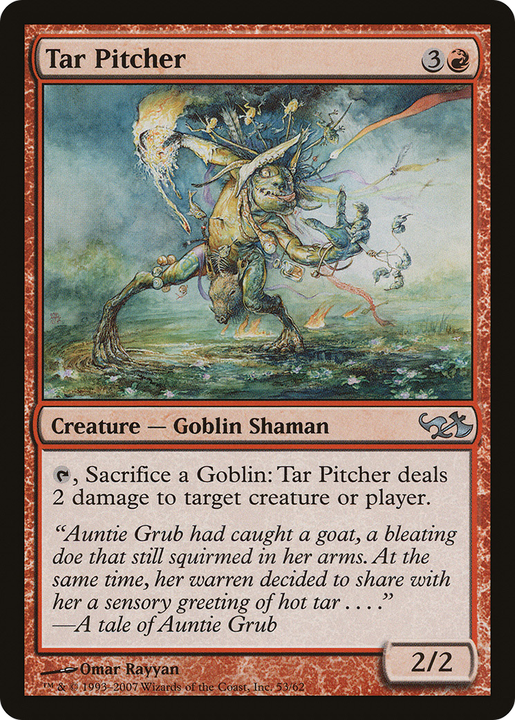 Tar Pitcher (EVG-053) [Misc] Duel Decks: Elves vs. Goblins MTG Single Wizards of the Coast