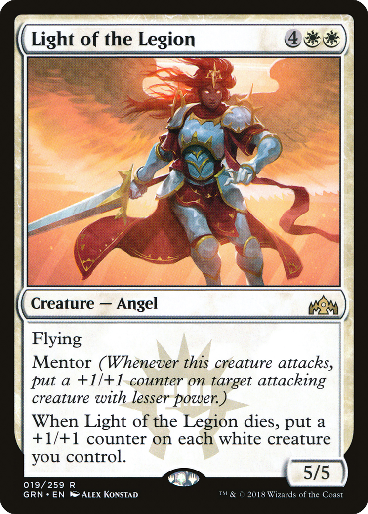 Light of the Legion (GRN-019) [Guilds of Ravnica] Foil MTG Single Wizards of the Coast
