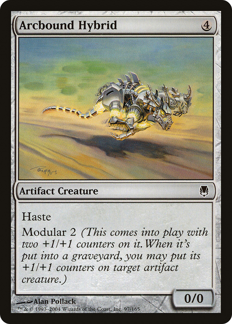 Arcbound Hybrid (DST-097) [Darksteel] MTG Single Wizards of the Coast