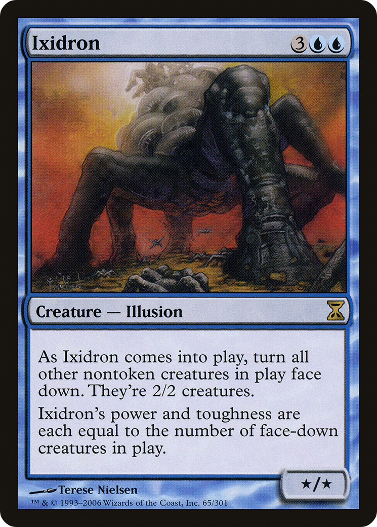 Ixidron (TSP-065) [Time Spiral] Foil MTG Single Wizards of the Coast