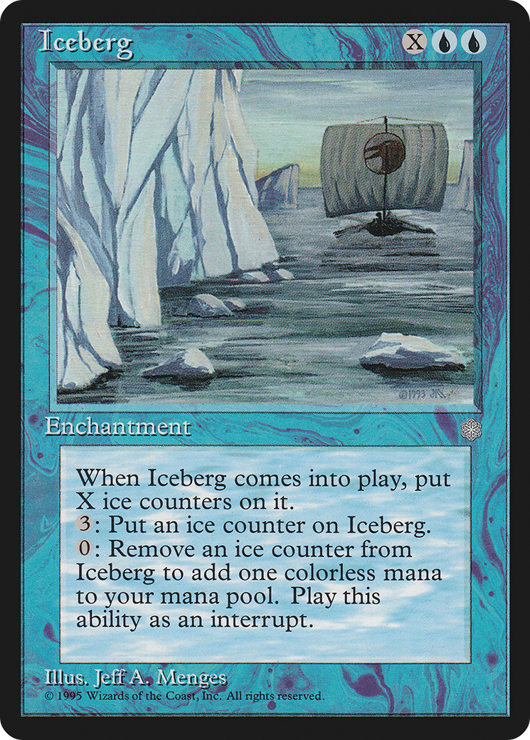Iceberg (ICE-073) [Ice Age] MTG Single Wizards of the Coast