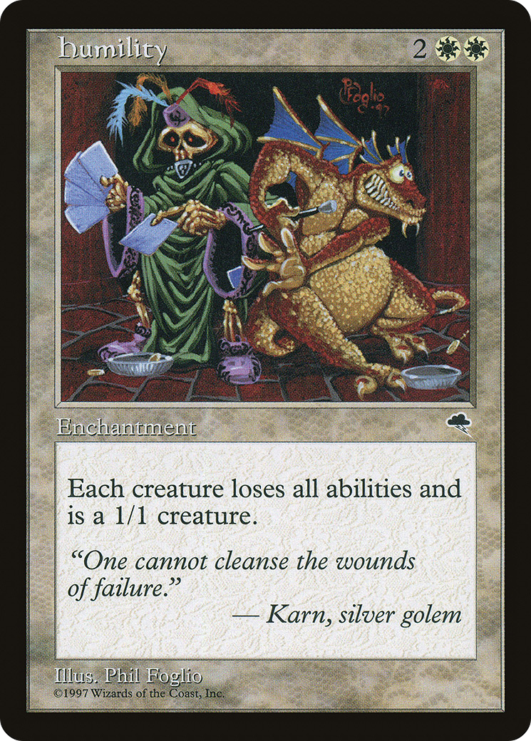 Humility (TMP-024) [Tempest] MTG Single Wizards of the Coast