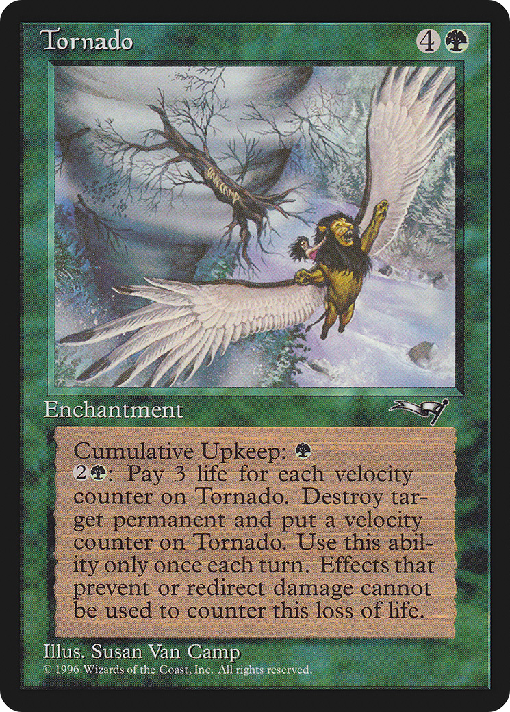 Tornado (ALL-101) [Alliances] MTG Single Wizards of the Coast