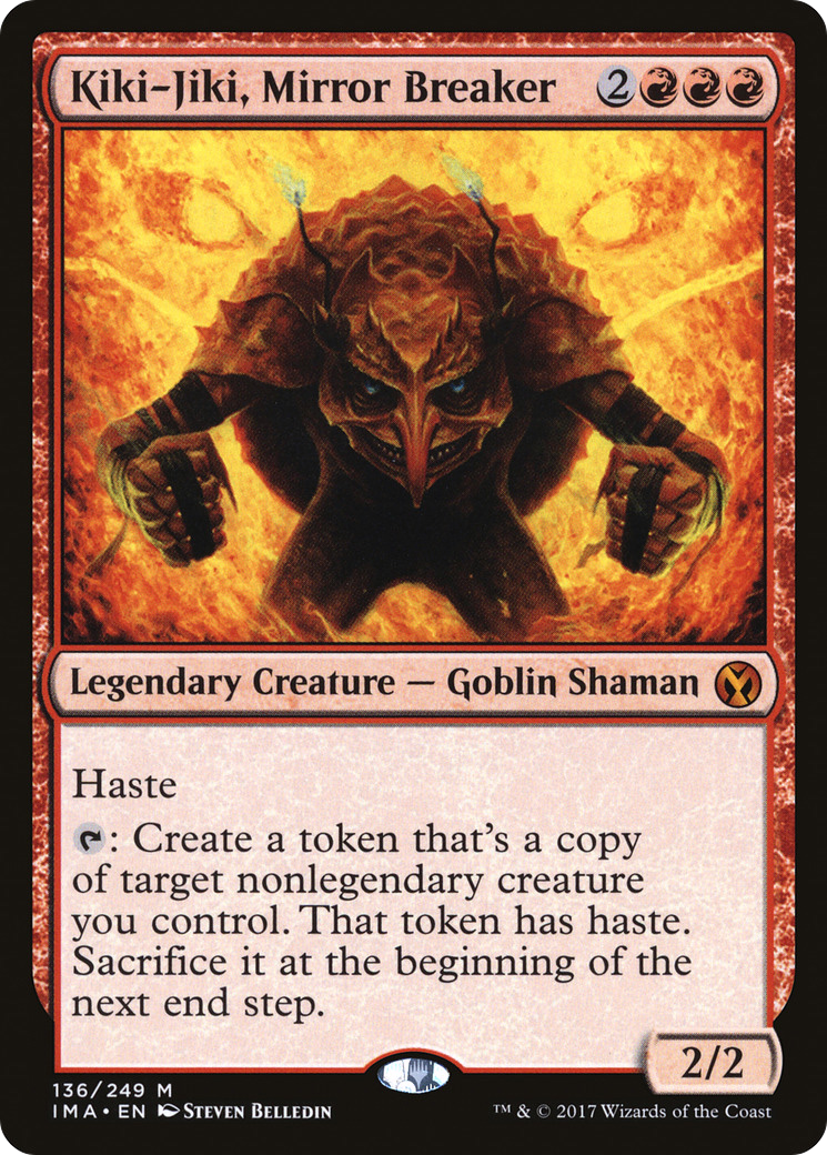 Kiki-Jiki, Mirror Breaker (IMA-136) [Iconic Masters] Foil MTG Single Wizards of the Coast