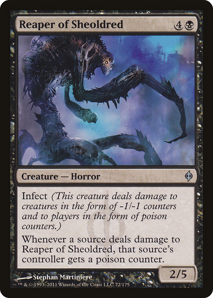 Reaper of Sheoldred (NPH-072) [New Phyrexia] Foil MTG Single Wizards of the Coast