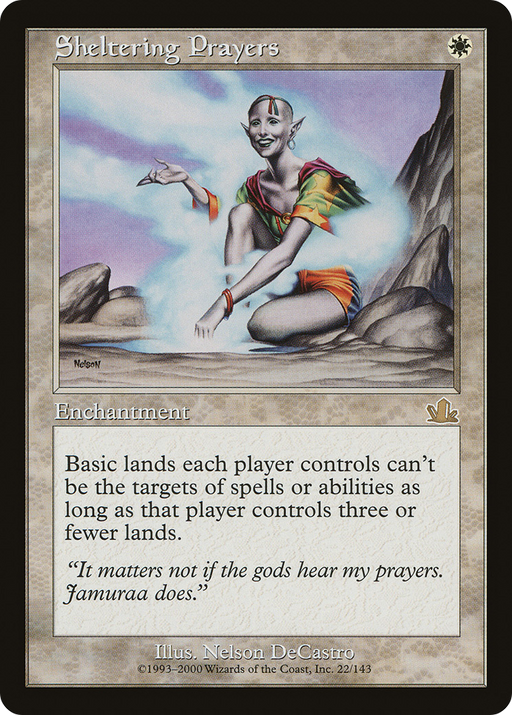 Sheltering Prayers (PCY-022) [Prophecy] MTG Single Wizards of the Coast