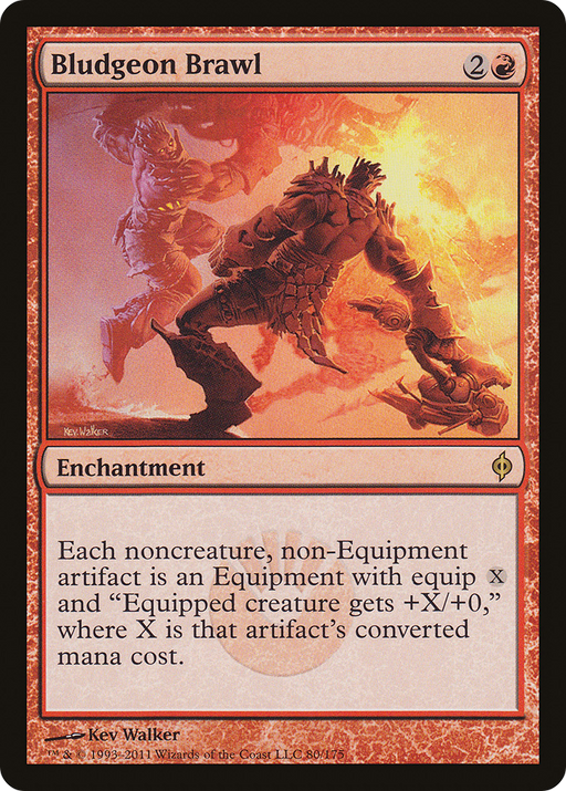 Bludgeon Brawl (NPH-080) [New Phyrexia] Foil MTG Single Wizards of the Coast