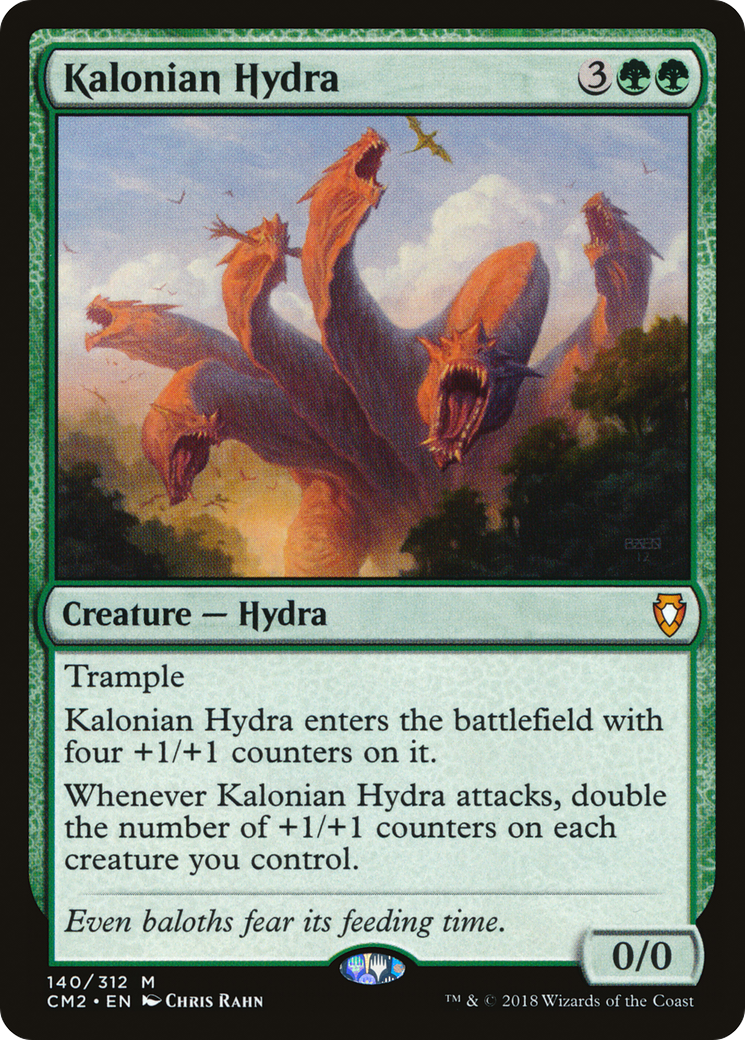 Kalonian Hydra (CM2-140) [Commander Anthology Volume II] MTG Single Wizards of the Coast