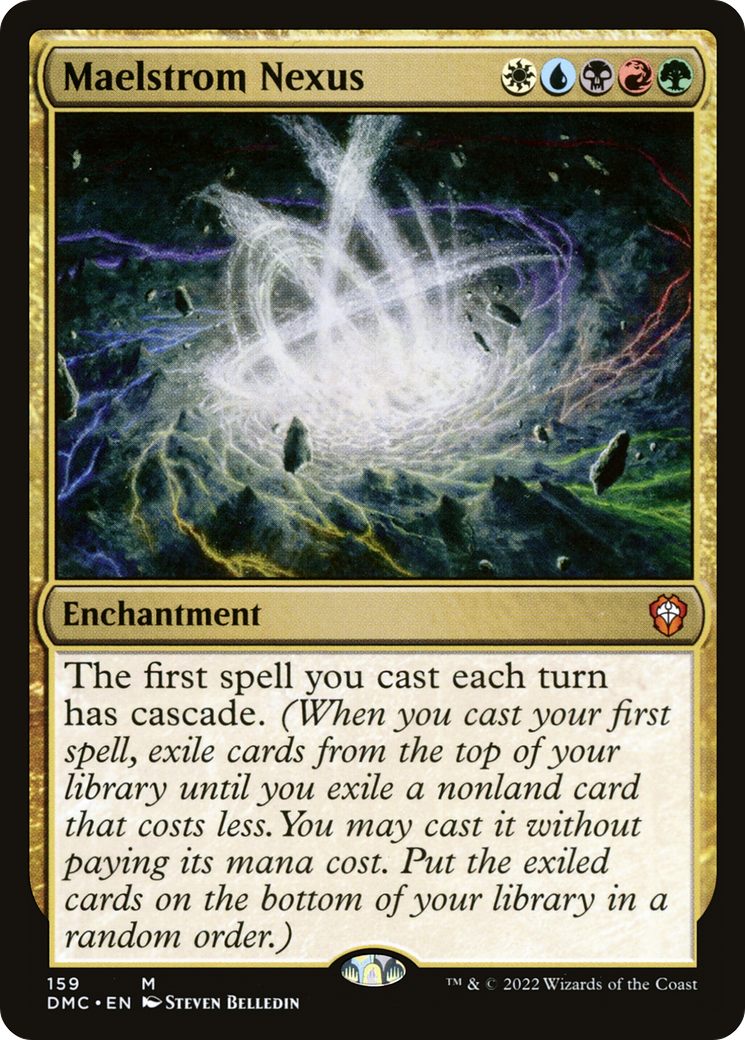 Maelstrom Nexus (DMC-159) [Dominaria United Commander] MTG Single Wizards of the Coast