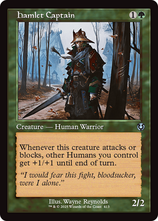 Hamlet Captain (INR-413) [Innistrad Remastered] MTG Single Wizards of the Coast