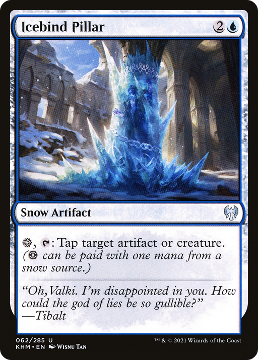 Icebind Pillar (KHM-062) [Kaldheim] MTG Single Wizards of the Coast