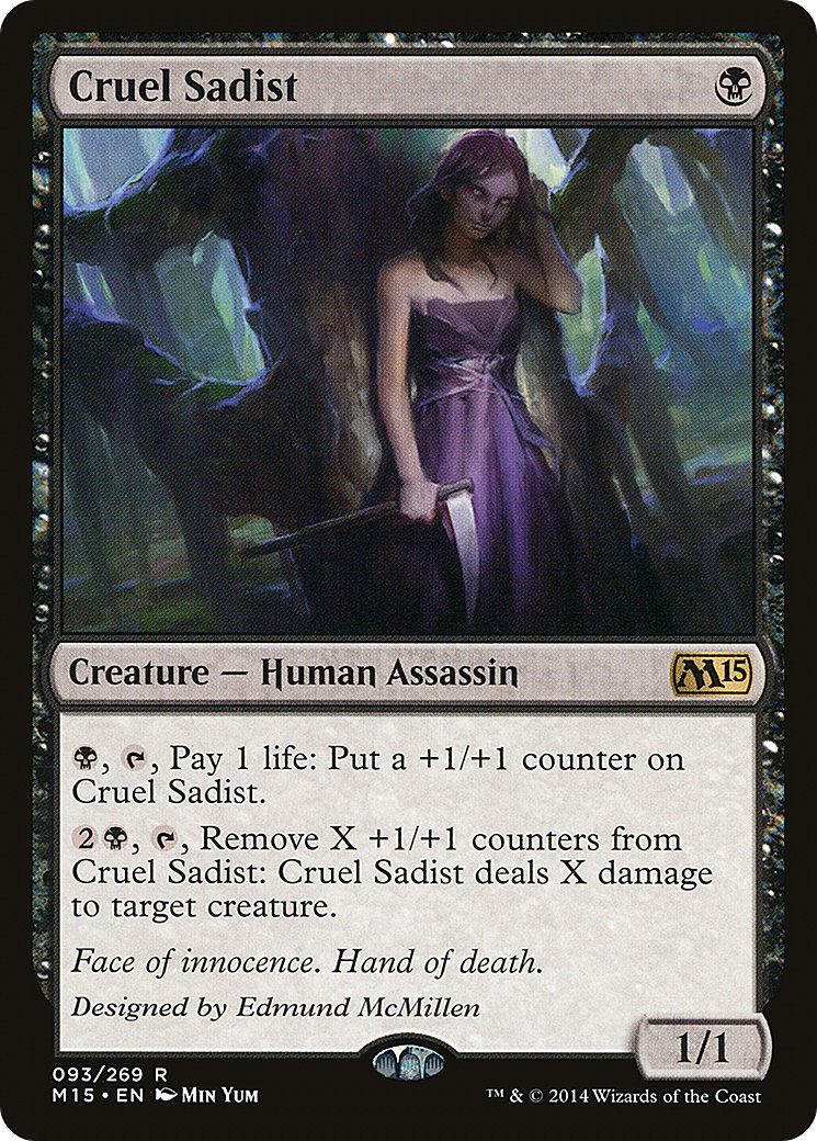 Cruel Sadist (M15-093) [Magic 2015] Foil MTG Single Wizards of the Coast