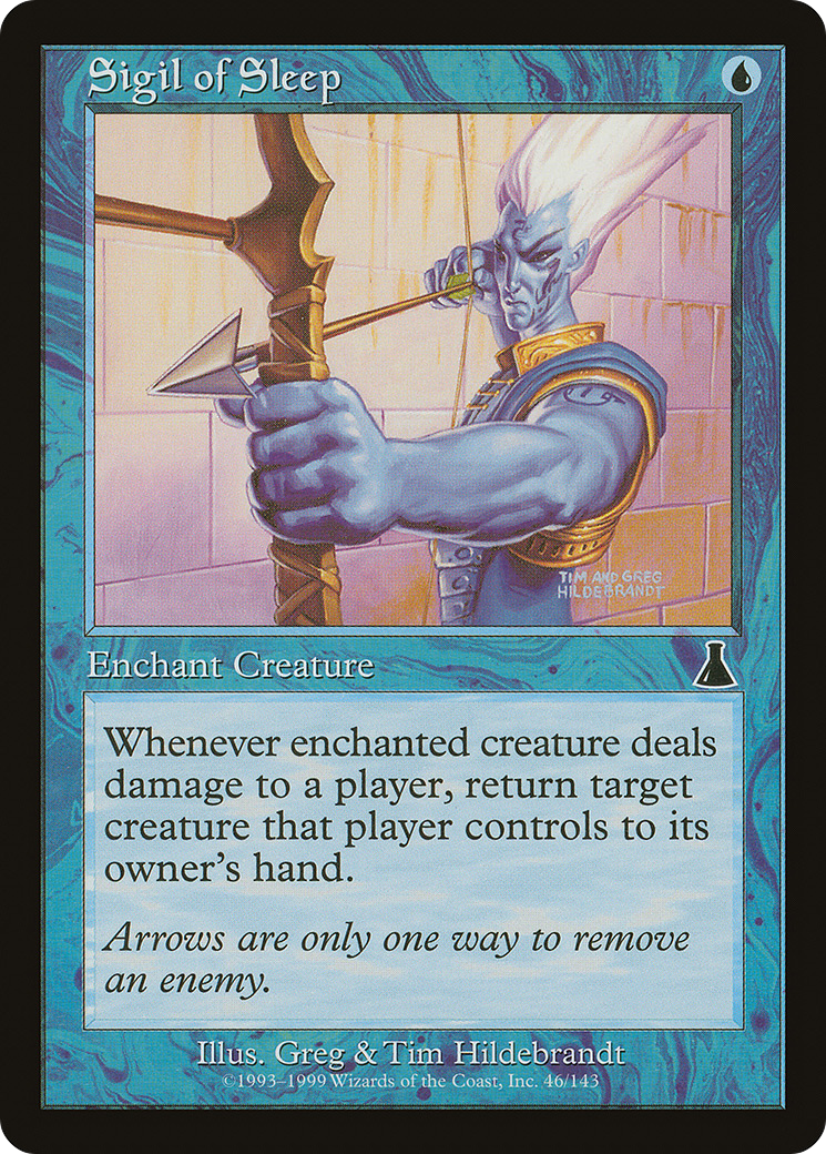 Sigil of Sleep (UDS-046) [Urza's Destiny] Foil MTG Single Wizards of the Coast