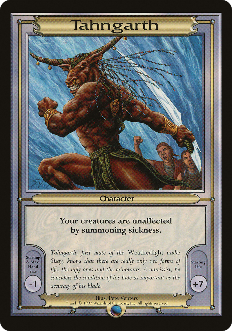 Tahngarth (VNG-108) [Oversized] Vanguard Series MTG Single Wizards of the Coast