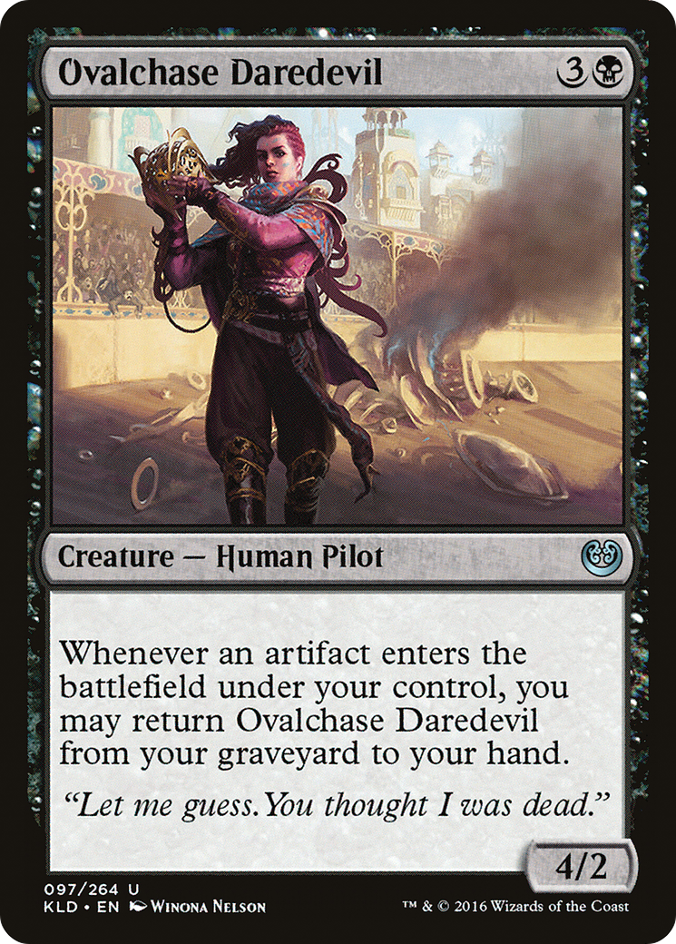 Ovalchase Daredevil (KLD-097) [Kaladesh] Foil MTG Single Wizards of the Coast