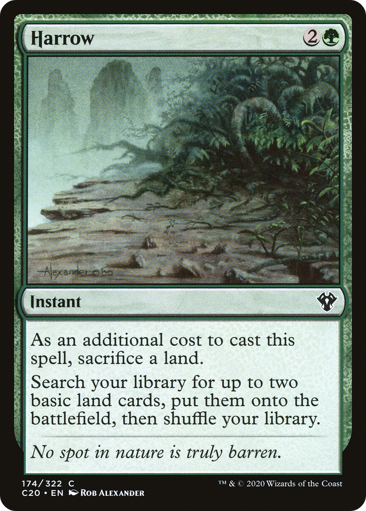 Harrow (C20-174) [Commander 2020] MTG Single Wizards of the Coast