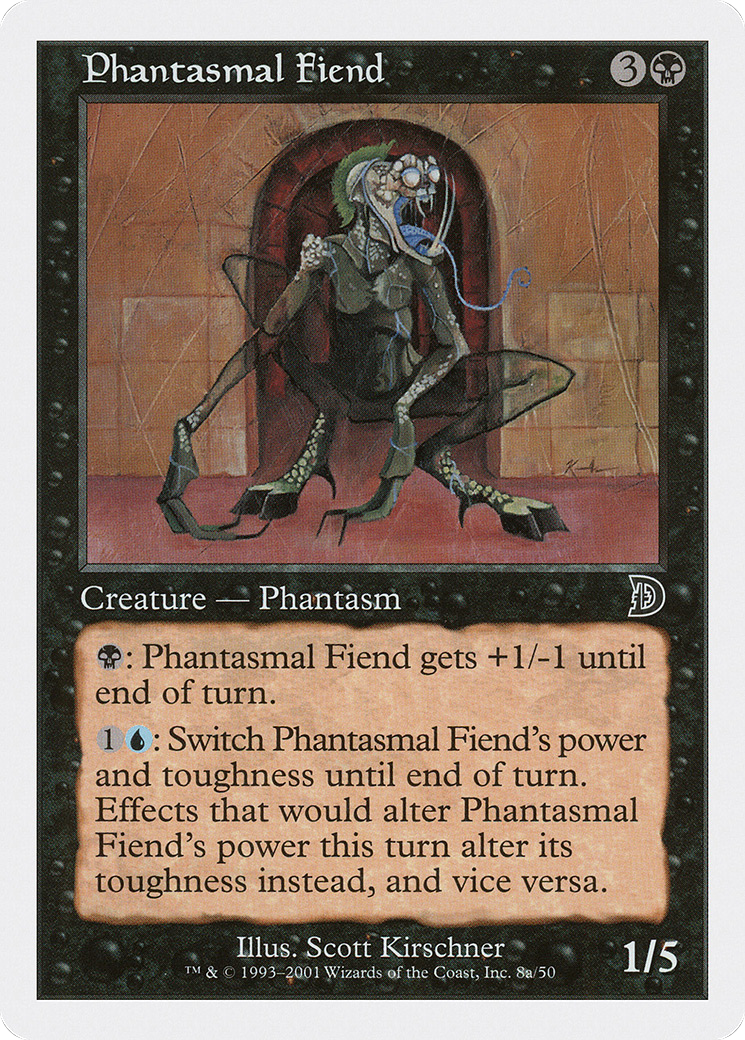Phantasmal Fiend (DKM-08A) [Misc] Deckmasters MTG Single Wizards of the Coast