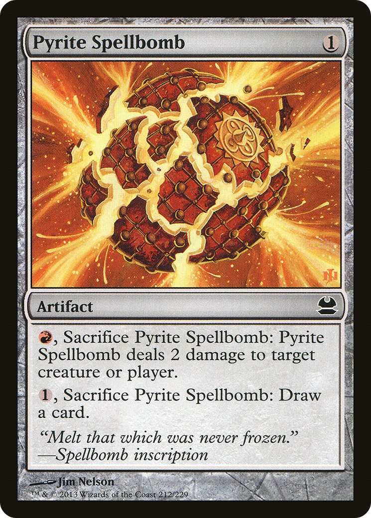 Pyrite Spellbomb (MMA-212) [Modern Masters] Foil MTG Single Modern Masters
