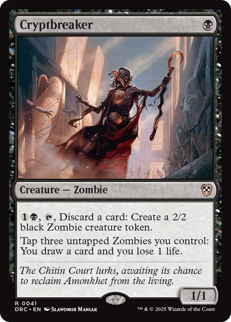 Cryptbreaker (DRC-041) [Aetherdrift Commander] MTG Single Wizards of the Coast