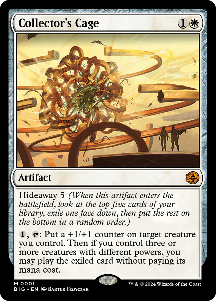 Collector's Cage (BIG-001) [The Big Score] MTG Single Wizards of the Coast