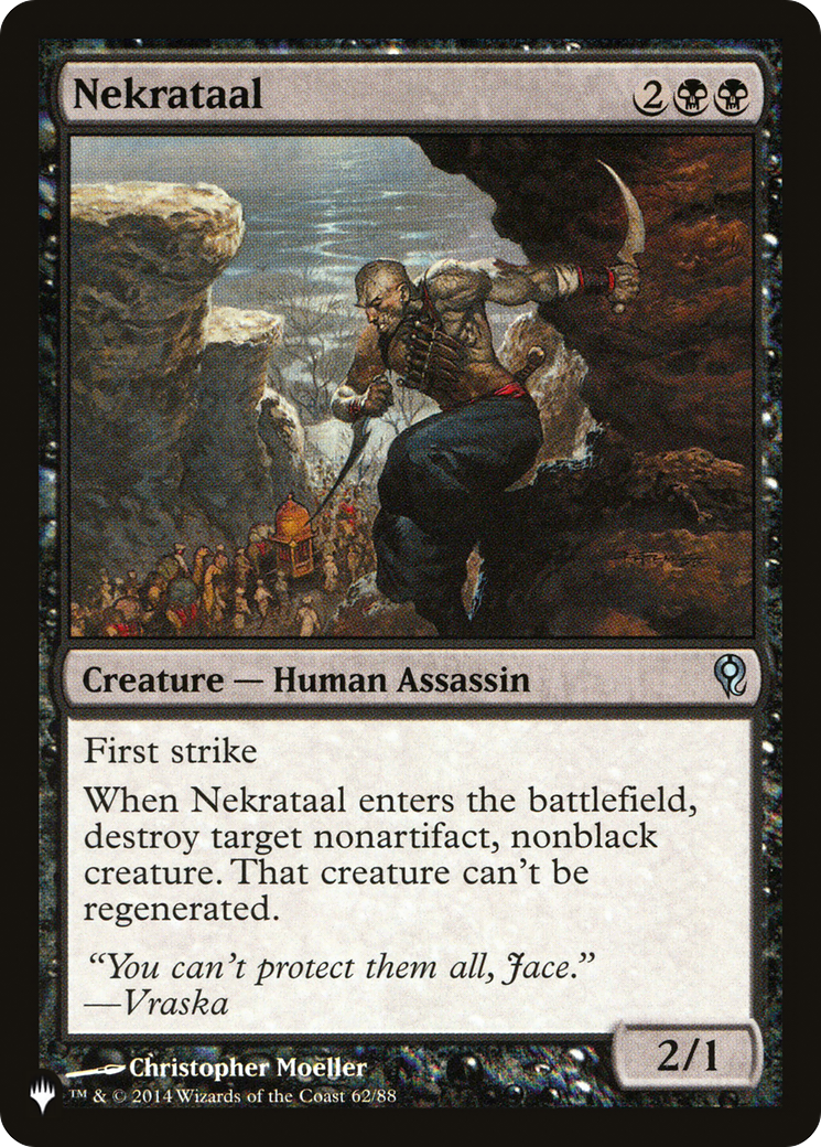 Nekrataal (LIST-DDM-62) [Mystery Booster] The List MTG Single Wizards of the Coast